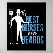 男おもしろいのナースが最高のナース ポスター (正面)