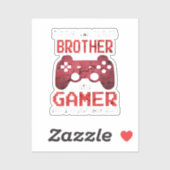 男おもしろいの子のブラザーのためのゲーマーヴィンテージビデオゲーム シール (シート)