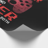 男おもしろいの子のブラザーのためのゲーマーヴィンテージビデオゲーム ラッピングペーパー (角)