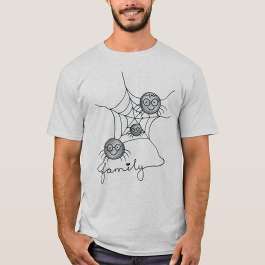 男おもしろいのTシャツと写真 Tシャツ (正面)