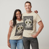 男おもしろいのTシャツと写真 Tシャツ (ユニセックス)