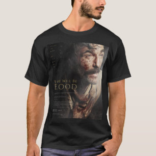 男おもしろいは代わりのポスターがある Tシャツ