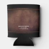 男おもしろいパーソナライズされた、神話、伝説 缶クーラー (裏面)