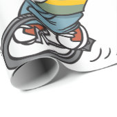 男おもしろい子乗用一輪車 ラッピングペーパー (ロールコーナー)