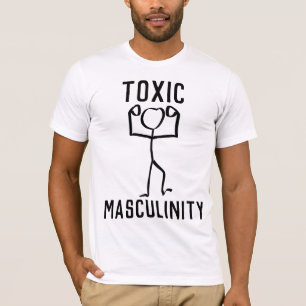 男おもしろい性のTシャツ、毒々しい男らしさ Tシャツ