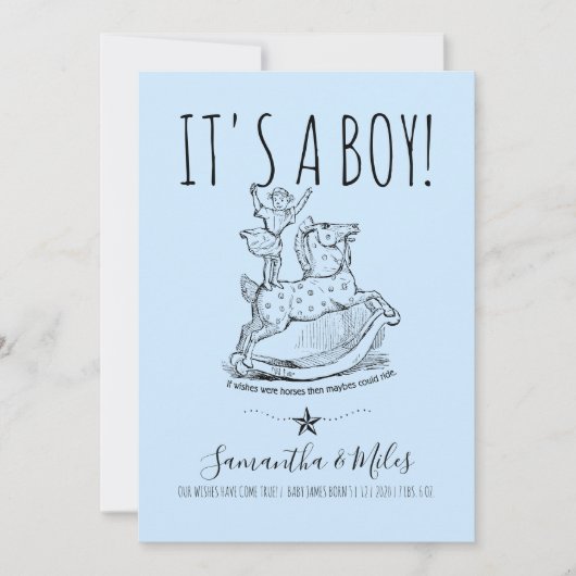 男お洒落の子の発表が青 (正面)