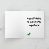 男お洒落子5誕生日 カード (内部)