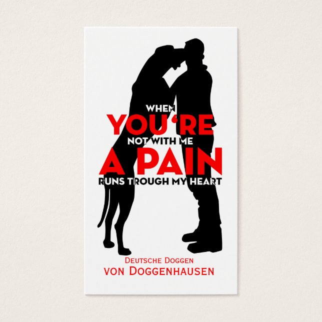 男がいない犬 (正面)