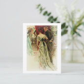 男がボールと結婚する時ハリソン・フィッシャー・ガール ポストカード (スタンド正面)