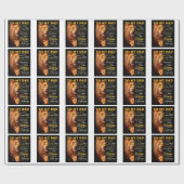 男が子供を育てる簡単ではない – パパ ラッピングペーパー (フラット)