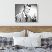 男が指す2 キャンバスプリント (インサイチュ (寝室))