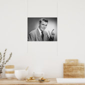 男が指す2 ポスター (キッチン)