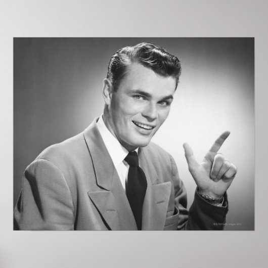 男が指す2 ポスター (正面)