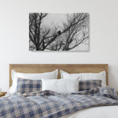 男が時計をとる キャンバスプリント (インサイチュ (寝室))