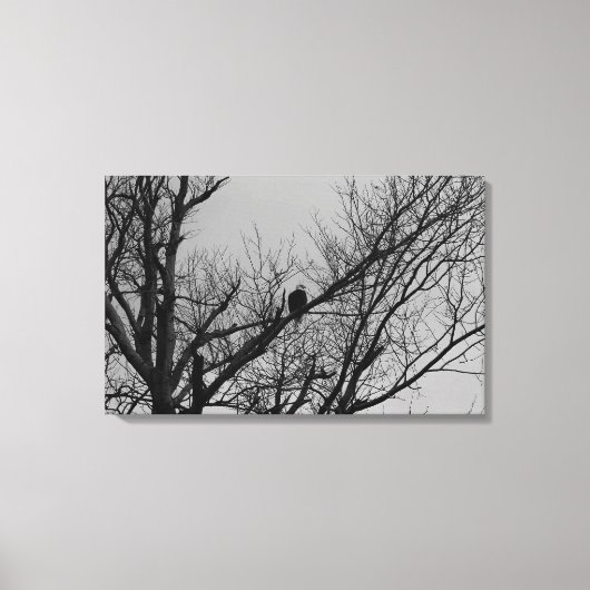 男が時計をとる キャンバスプリント (正面)