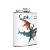 男こうもり乗り怖いシャーク雷_Cove フラスク (右)