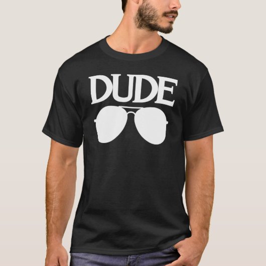 男ことわざ皮肉なユーモア男カッコいい性 Tシャツ (正面)