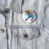 男すごいが鎖を破る 缶バッジ (インサイチュ)