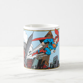 男すごいと超高層ビル コーヒーマグカップ