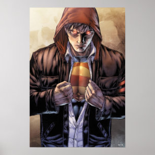 男すごいの地球カバー – 色 ポスター