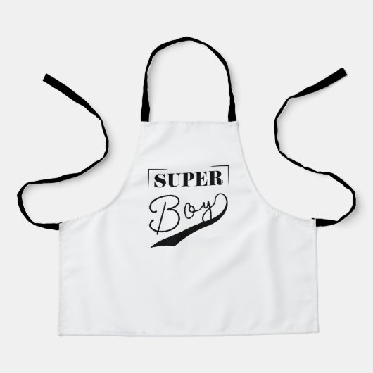 男すごいの子 エプロン (正面)