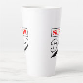 男すごいの子 カフェラテマグ (正面)