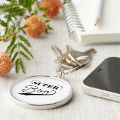 男すごいの子 キーホルダー (側面)