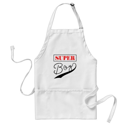 男すごいの子 スタンダードエプロン (正面)