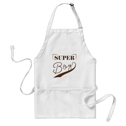 男すごいの子 スタンダードエプロン (正面)
