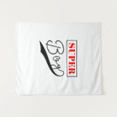 男すごいの子 タペストリー (正面(横))