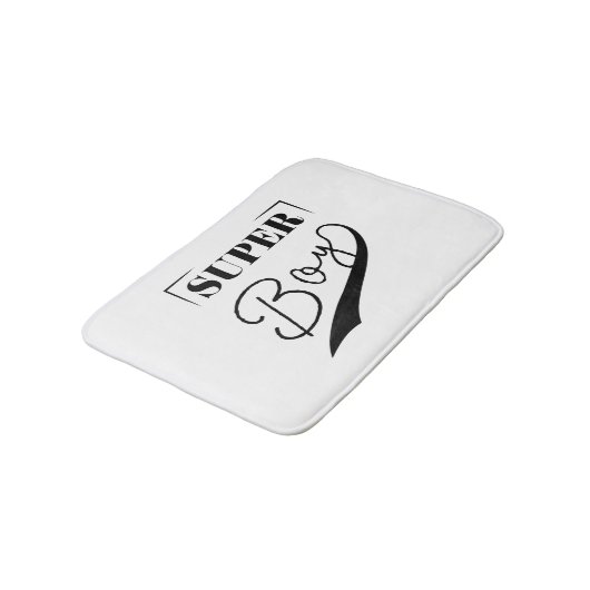 男すごいの子 バスマット (アングル)