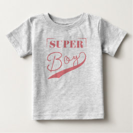 男すごいの子 ベビーTシャツ