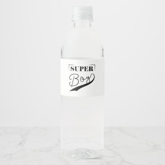 男すごいの子 ペットボトルラベル (正面)