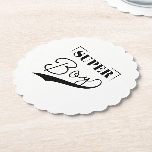 男すごいの子 ペーパーコースター (アングル)