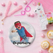 男すごいの子 ペーパープレート (パーティー)