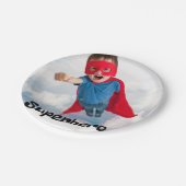 男すごいの子 ペーパープレート (アングル)