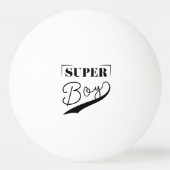 男すごいの子 卓球ボール (裏面)