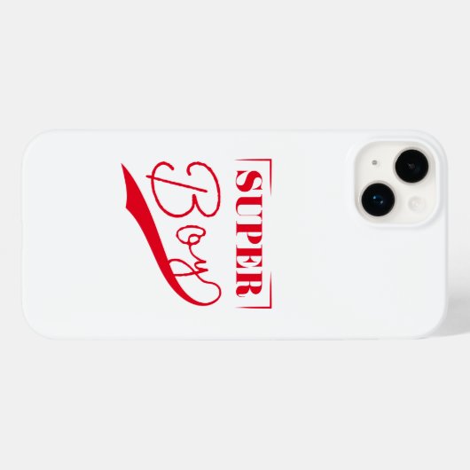 男すごいの子 Case-Mate iPhoneケース (裏面 (横))