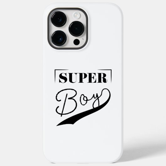 男すごいの子 Case-Mate iPhoneケース (裏面)