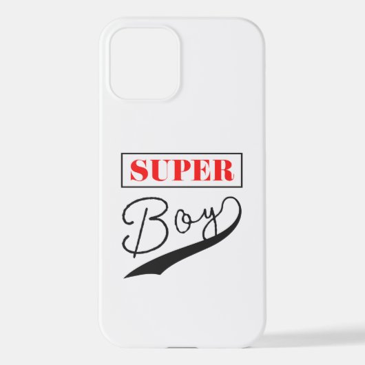 男すごいの子 iPhoneケース (裏面)