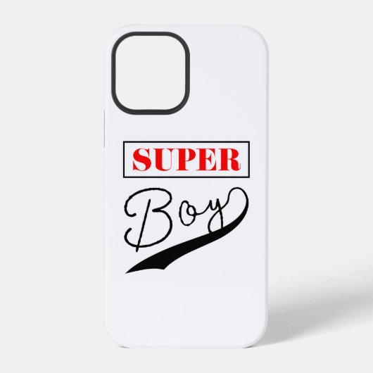 男すごいの子 iPhoneケース (裏面)