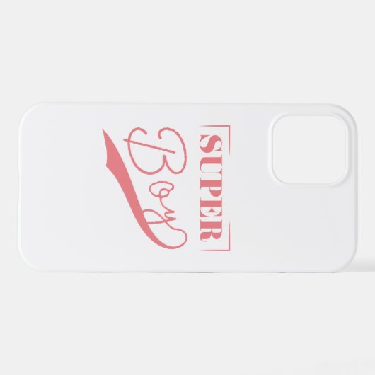 男すごいの子 iPhoneケース (裏面横)