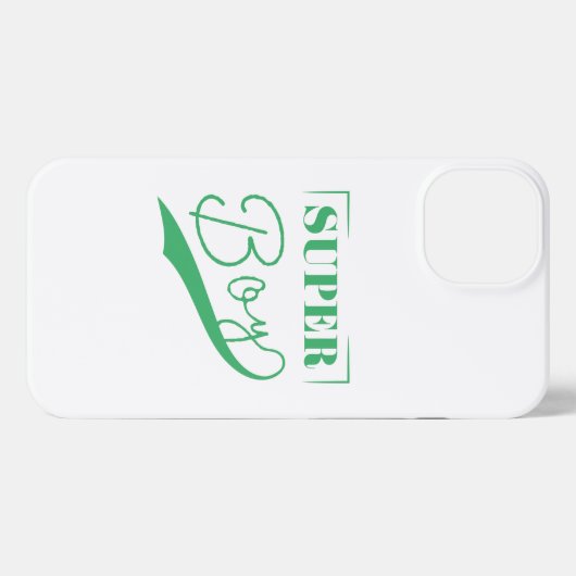 男すごいの子 iPhoneケース (裏面横)