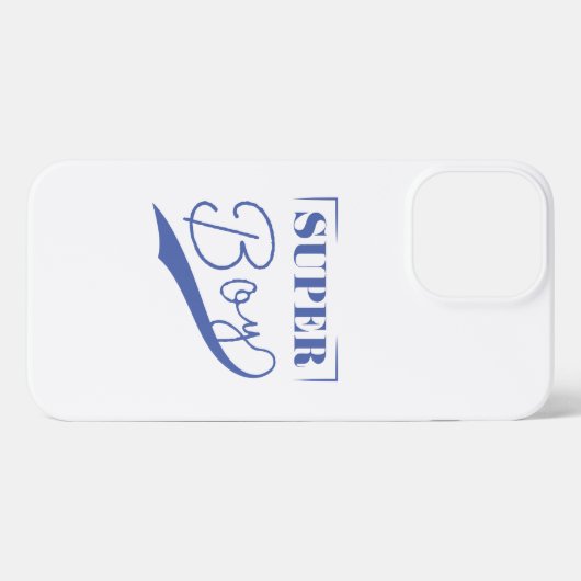 男すごいの子 iPhoneケース (裏面横)