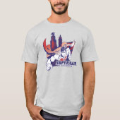 男すごいの市区町村と名前 Tシャツ (正面)