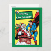 男すごいの救済サンタクロース シーズンポストカード (正面/裏面)