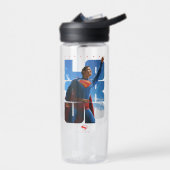 男すごいの見上げポーズ ウォーターボトル (左面)