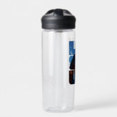 男すごいの見上げポーズ ウォーターボトル (正面)