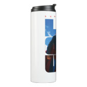 男すごいの見上げポーズ タンブラー (回転左)