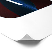 男すごいの見上げポーズ ポスター (角)